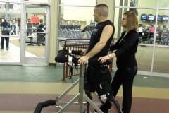 Man using the Gait Harness System