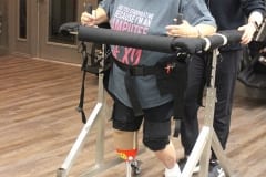 Orthopaedic survivor using the Gait Harness System